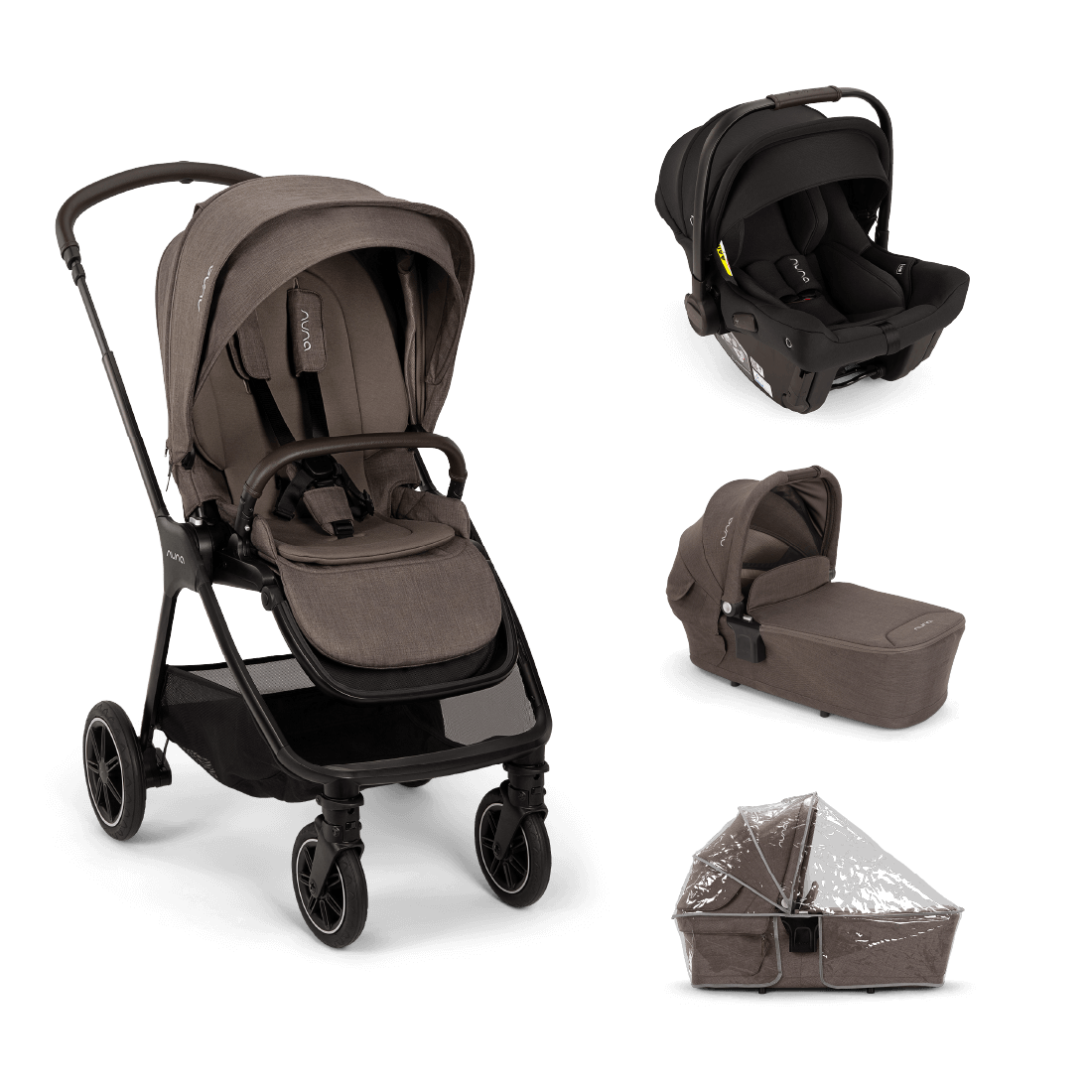 triv™ next + pipa™ urbn travel system -Chestnut