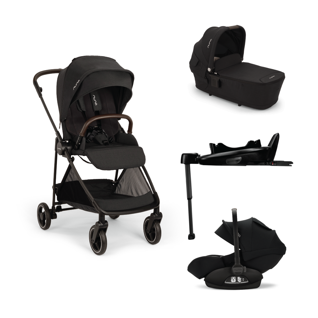 Nuna TRIV lx All-Season Travel System | ARRA flex, BASE curv