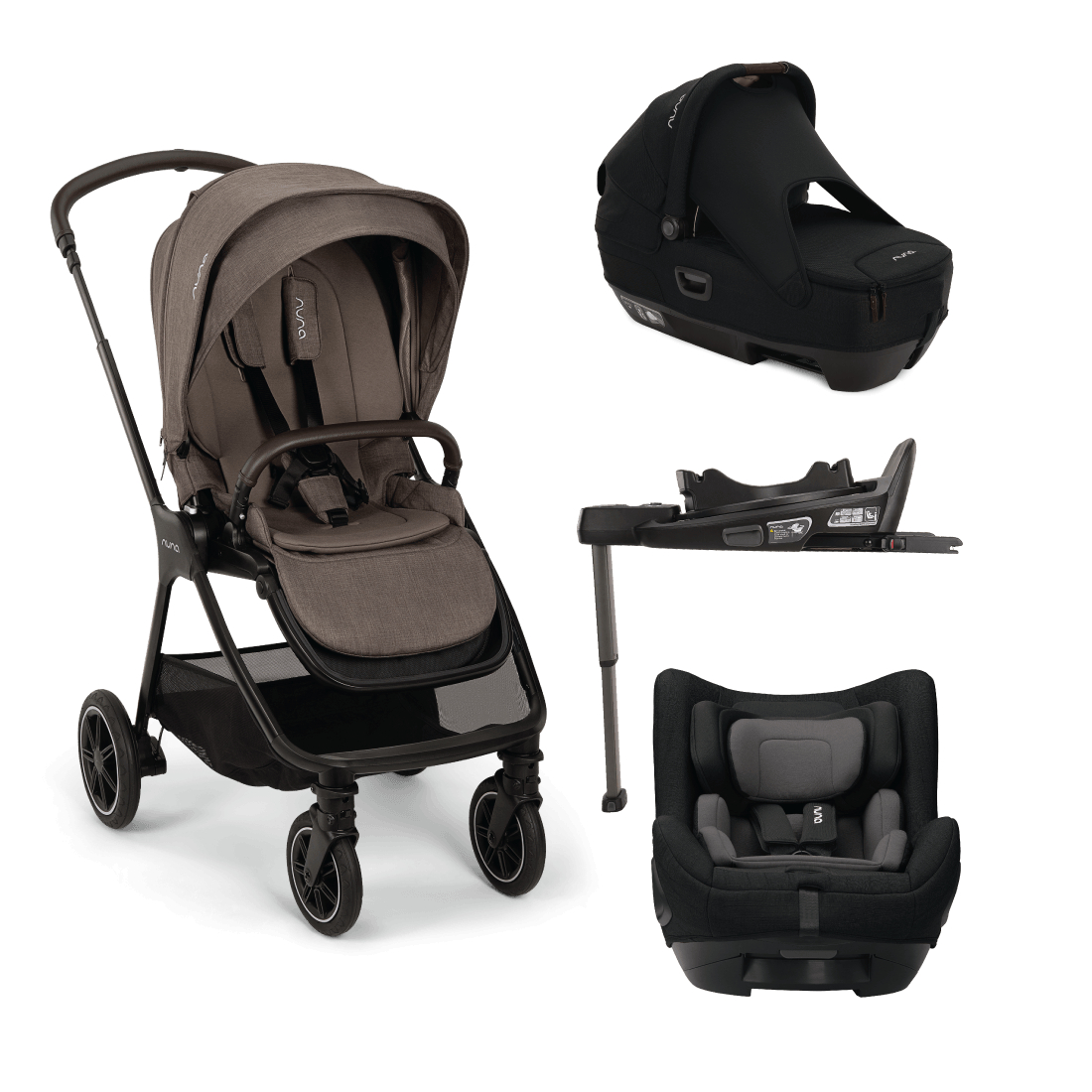 triv™ next + cari™ next + todl™ next + base™ curv travel system