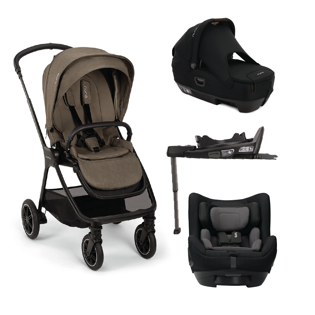 triv™ next + cari™ next + todl™ next + base™ curv travel system
