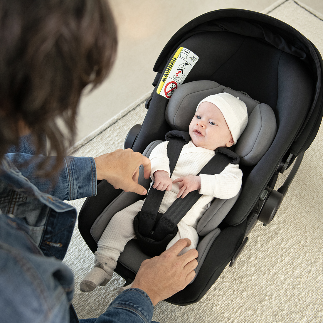 Nuna ARRA flex Infant Car Seat Flat Recline