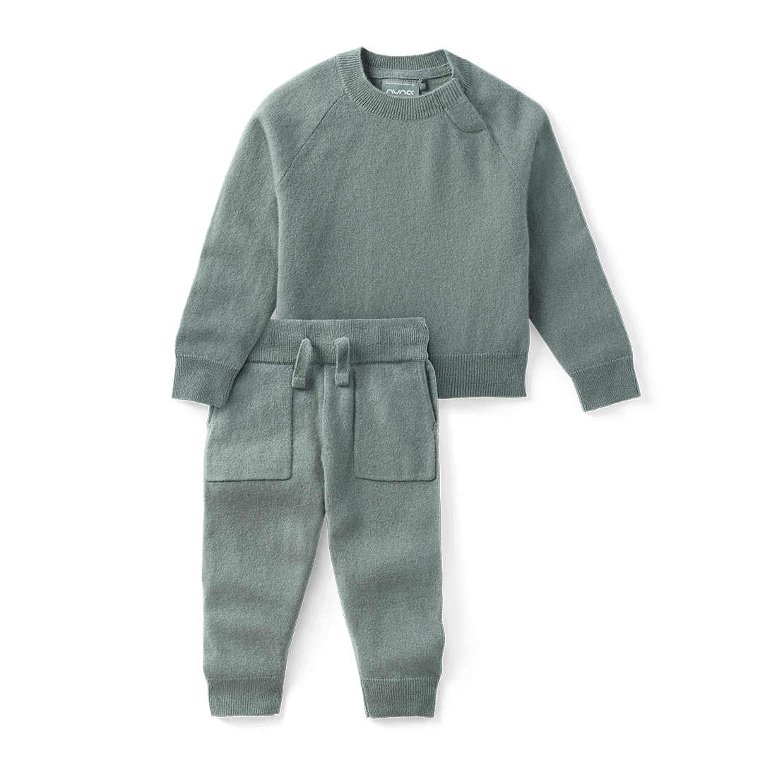 Front image of the Nuna Cashmere Two-Piece Sweater Set in Athens fashion
