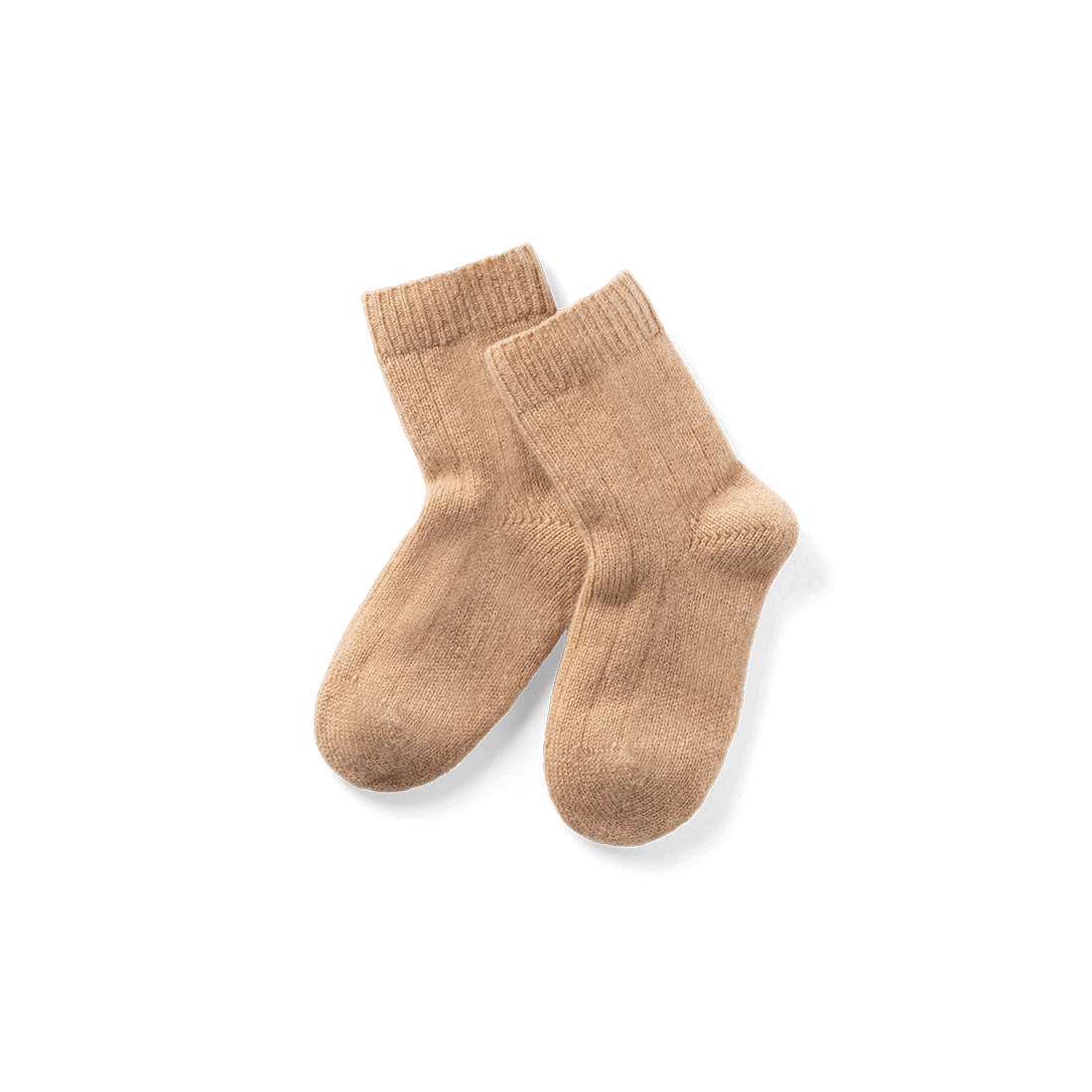 The Nuna Cashmere Socks in Tan fashion