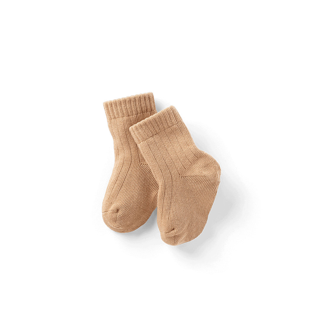 The Nuna Cotton Socks in Tan fashion small