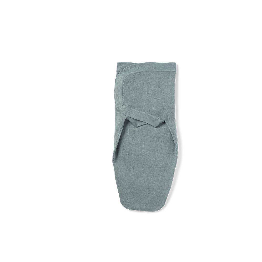 A front image of the Nuna Cotton Swaddle closed in Athens fashion