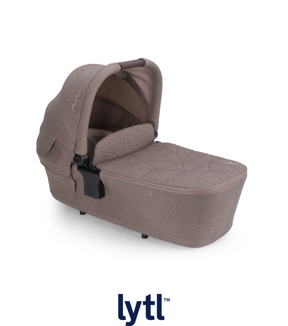 LYTL carry cot in BMW Umber