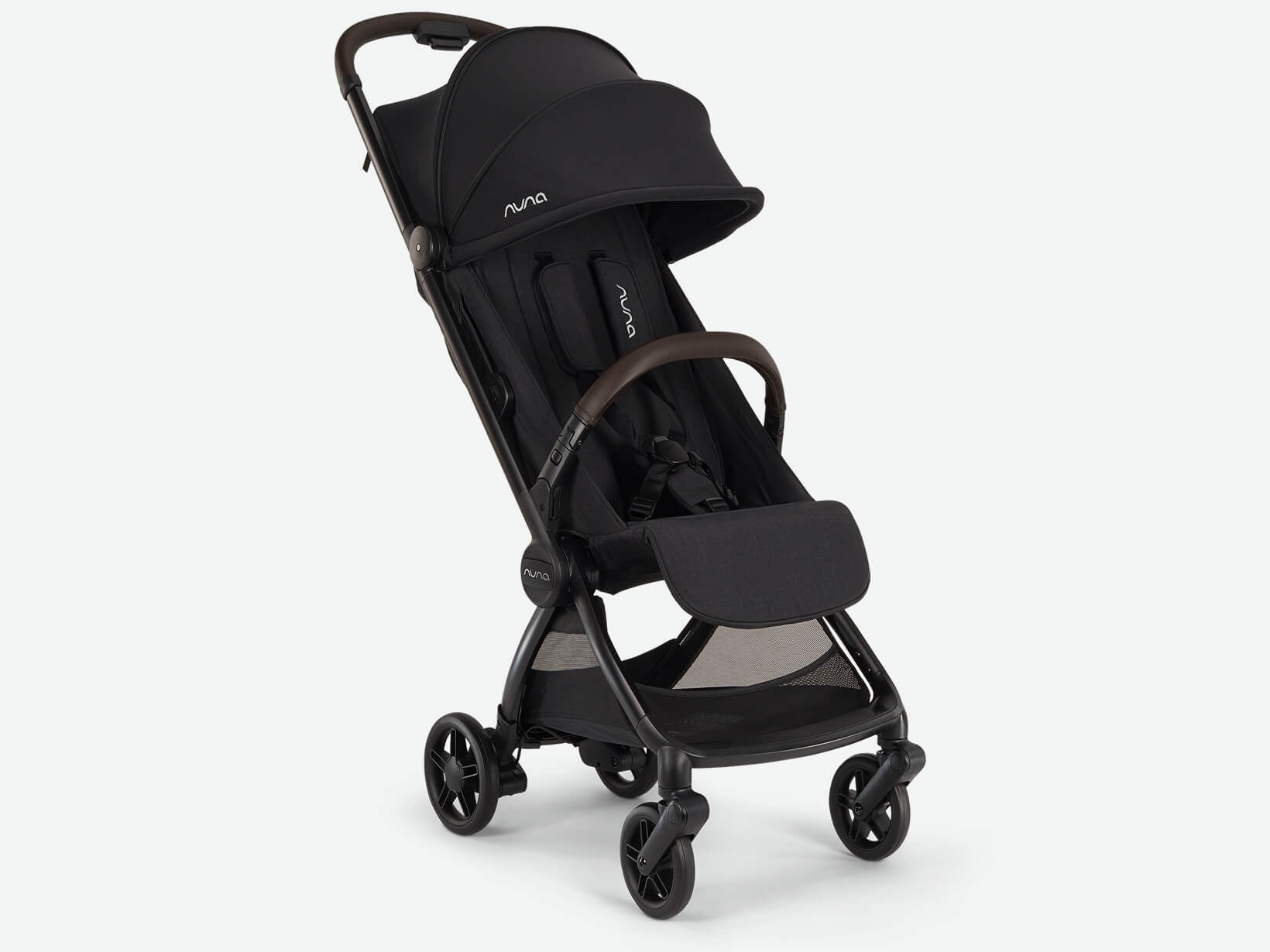 Upclose view of VIAA cabn pushchair