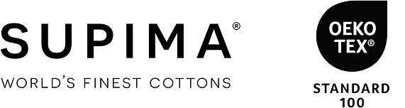 SUPIMA WORLD'S FINEST COTTON and OEKO-TEX® 100