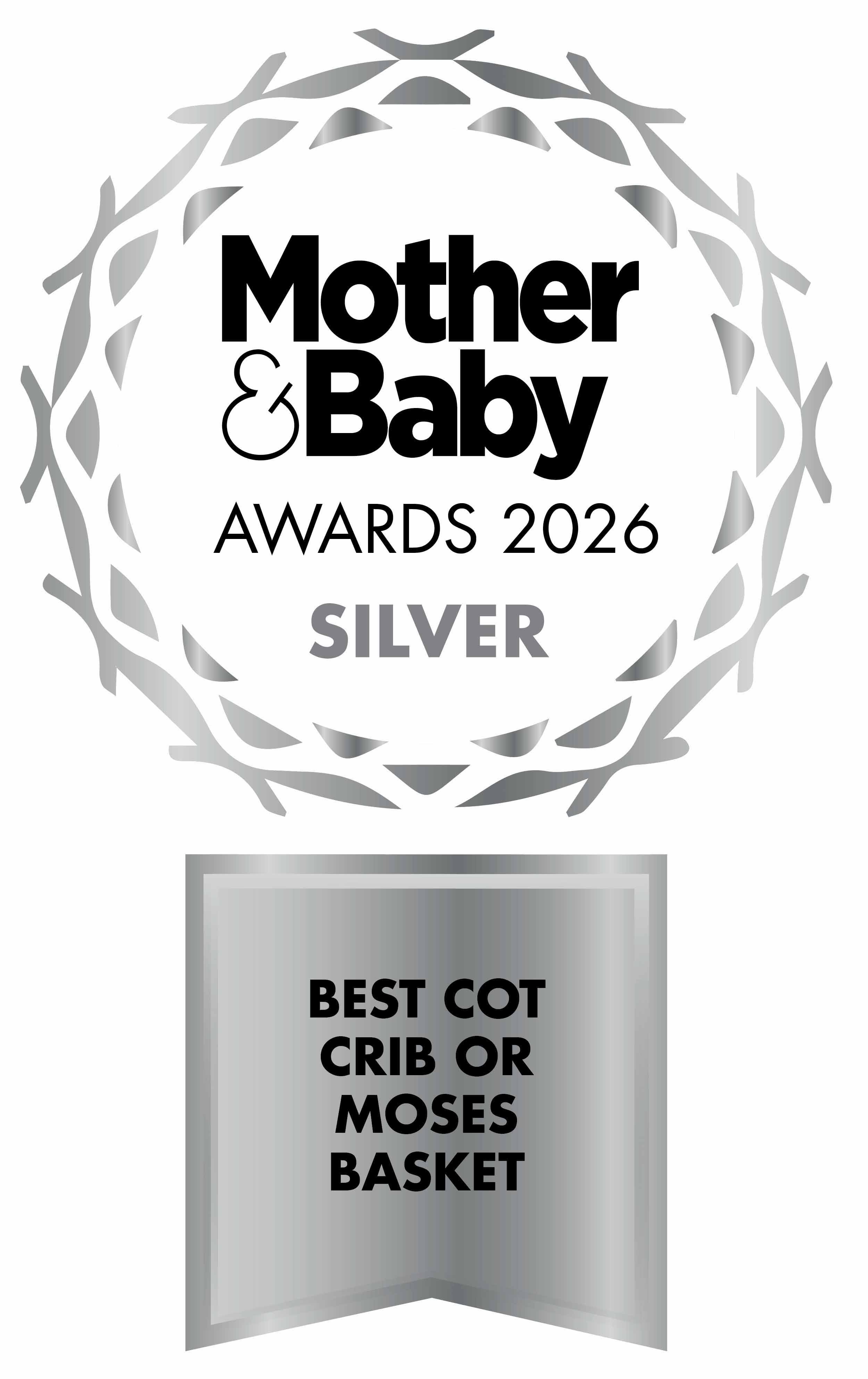 Mother & Baby Awards 2026 SILVER winner for “Best carry cot”