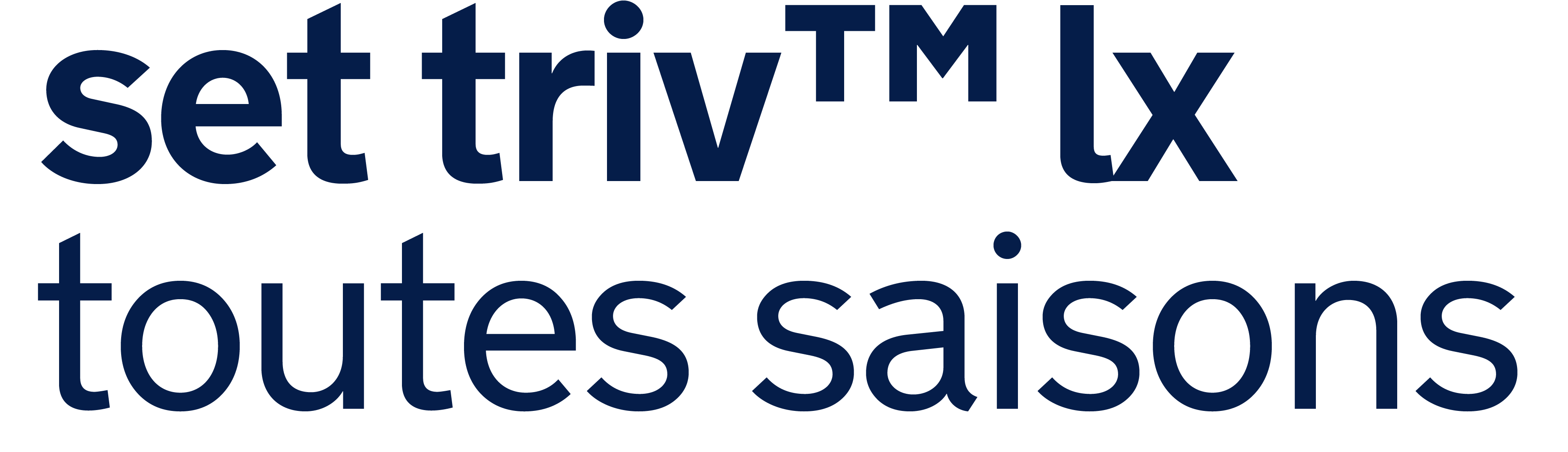 TRIV lx all-season set